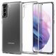 Spigen ΘΗΚΗ SPIGEN ULTRA HYBRID GALAXY S21 CRYSTAL CLEAR καθολικός