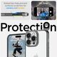 Spigen Spigen Optik Crystal, chrome gray - iPhone 14 Pro Max
