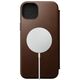 Nomad Nomad Δερμάτινο MagSafe Folio, καφέ - iPhone 14 Plus
