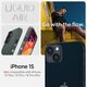 Spigen Spigen Liquid Air iPhone 15 6.1" πράσινο/abyss green ACS06792