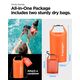 Spigen Spigen Aqua Shield WaterProof Dry Bag 20L + 2L A630, sunset orange