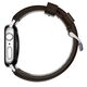 Nomad NOMAD Strap Traditional Leather Brown 42mm / 44mm Connector Silver