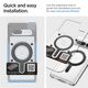Spigen Spigen OneTap Ring Magnetic Plate, carbon