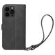 Spigen Spigen Wallet S Pro, μαύρο - iPhone 15 Pro