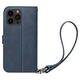 Spigen Wallet S Pro, navy - iPhone 15 Pro