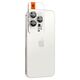 Spigen Spigen Glass tR EZ Fit Optik Pro 2 Pack, white titanium - iPhone 15 Pro/15 Pro Max