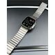 Mobile Origin Pasek Titanium Band - Apple Watch 49mm/45mm/44mm/42mm ασημί