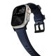Nomad Nomad Rugged Strap, ατλαντικό μπλε/μαύρο - AW Ultra 2/1 49mm 9/8/7 45mm/6/SE/5/4 44mm/3/2/1 42mm