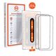 MOBILE ORIGIN Orange Screen Guard iPhone 15 Pro Max με εύχρηστο εφαρμοστή, 2τμχ.