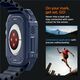Spigen Spigen Rugged Armor, navy blue - Apple Watch Ultra 2/1 49mm
