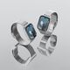 Spigen Spigen Sleek Link, ασημί - Apple Watch 49mm/45mm/44mm/42mm