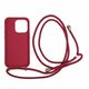 Mobile Origin Lanyard Case - Θήκη με λουράκι, κεράσι για iPhone 14 Pro