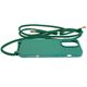 Mobile Origin Lanyard Case - Θήκη με κορδόνι, σκούρο πράσινο για iPhone 14 Pro