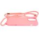 Mobile Origin Lanyard Case - Θήκη με κορδόνι, ροζ για iPhone 14 Pro