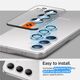 Spigen Spigen Glass tR EZ Fit Optik Pro 2 Pack, μαρμάρινο γκρι - Samsung Galaxy S24+