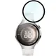 Szkło hybrydowe Bizon Glass Watch Edge Hybrid dla Huawei Watch 5 42mm czarne