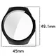 Etui ze szkłem do zegarka Bizon Case+Glass Watch do Huawei Watch 5 42mm czarne