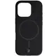 Silikonowe etui z pierścieniem magnetycznym Bizon Soft Case Magnetic do Apple iPhone 16 Pro czarne