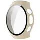 Etui ze szkłem do zegarka Bizon Case+Glass Watch do Huawei Watch 5 46mm beżowe