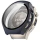 Etui ze szkłem do zegarka Bizon Case+Glass Watch do Huawei Watch 5 42mm niebieskie