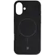 Silikonowe etui z pierścieniem magnetycznym Bizon Soft Case Magnetic do Apple iPhone 16 Plus czarne