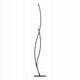 LED floor lamp EGLO GRISOLIA, 20 W, 2500 lm, 4000 K, black, 20 x 20 x 130 cm