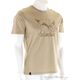 Μπλούζα Eagle γεωμετρική-quicksand-50 (L) SALEWA