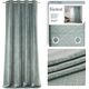 AmeliaHome AmeliaHome Zasłona na przelotkach CASPE2 140x250 szarozielona