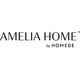 AmeliaHome AmeliaHome Zasłona na przelotkach CASPE2 140x250 szarozielona