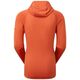 Γυναικεία μπλούζα Montane Protium Lite Hoodie - σαφράν κόκκινο