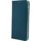 Smart Pokrowiec Smart Magnetic do Samsung A52 5G ciemnozielony
