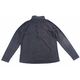 Φούτερ fleece GTV Hoegert HT5K374-M EDER με φερμουάρ 3/4 μαύρο M
