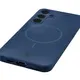 Silikonowe etui z pierścieniem magnetycznym Bizon Soft Case Magnetic do Samsung Galaxy S24+ Plus granatowe