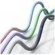 Kabel USB-C / USB-C USAMS Bicolor Series SJ756 PD 60W 1.2m zielono fioletowy