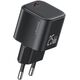 Ładowarka sieciowa USAMS JC Series CC289 25W GaN Mini Fast Charger USB-C czarny