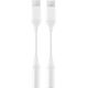 Adapter USB Samsung GP-TGU022MV USB-C - Jack 3.5mm Biały  (GP-TGU022MVAWW)