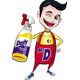 DASTY 700ml spray KITCHEN & BATHROOM Hygiene