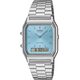 Zegarek Casio Zegarek męski Casio AQ-230A-2A1MQYES srebrny