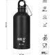 NC3801 BUTELKA TURYSTYCZNA 550ML CZARNA NILS CAMP
