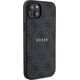 Guess Guess GUHMP15SG4GFRK iPhone 15 / 14 / 13 6.1" czarny/black hardcase 4G Collection Leather Metal Logo MagSafe