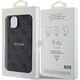 Guess Guess GUHMP15SG4GFRK iPhone 15 / 14 / 13 6.1" czarny/black hardcase 4G Collection Leather Metal Logo MagSafe