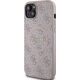 Guess Oryginalne Etui GUESS Hardcase GUHMP14SG4GFRP do iPhone 14 (Kompatybilny z Magsafe / 4G Ring classic logo / różowy)