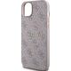 Guess Oryginalne Etui GUESS Hardcase GUHMP14SG4GFRP do iPhone 14 (Kompatybilny z Magsafe / 4G Ring classic logo / różowy)