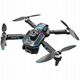 Dron LU60 Podwójna Kamera HD Światła LED Aplikacja Czarny