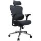 Equip Ergonomischer Bürostuhl mit Kopf und Armstützen  bl-sw lite Retail