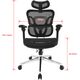 Equip Ergonomischer Bürostuhl mit Kopf und Armstützen     sw lite Retail