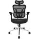 Equip Ergonomischer Bürostuhl mit Kopf und Armstützen     sw lite Retail