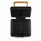 DOMO DO9281W Gofrownica, 1520W, 2 duże gofry, regulacja temperatury, czarna
