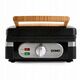 DOMO DO9275W Gofrownica, 1400W, 2 duże gofry, regulacja temperatury, czarna