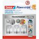 tesa Powerstrips Draht Haken 1kg 3x selbstklebend weiß